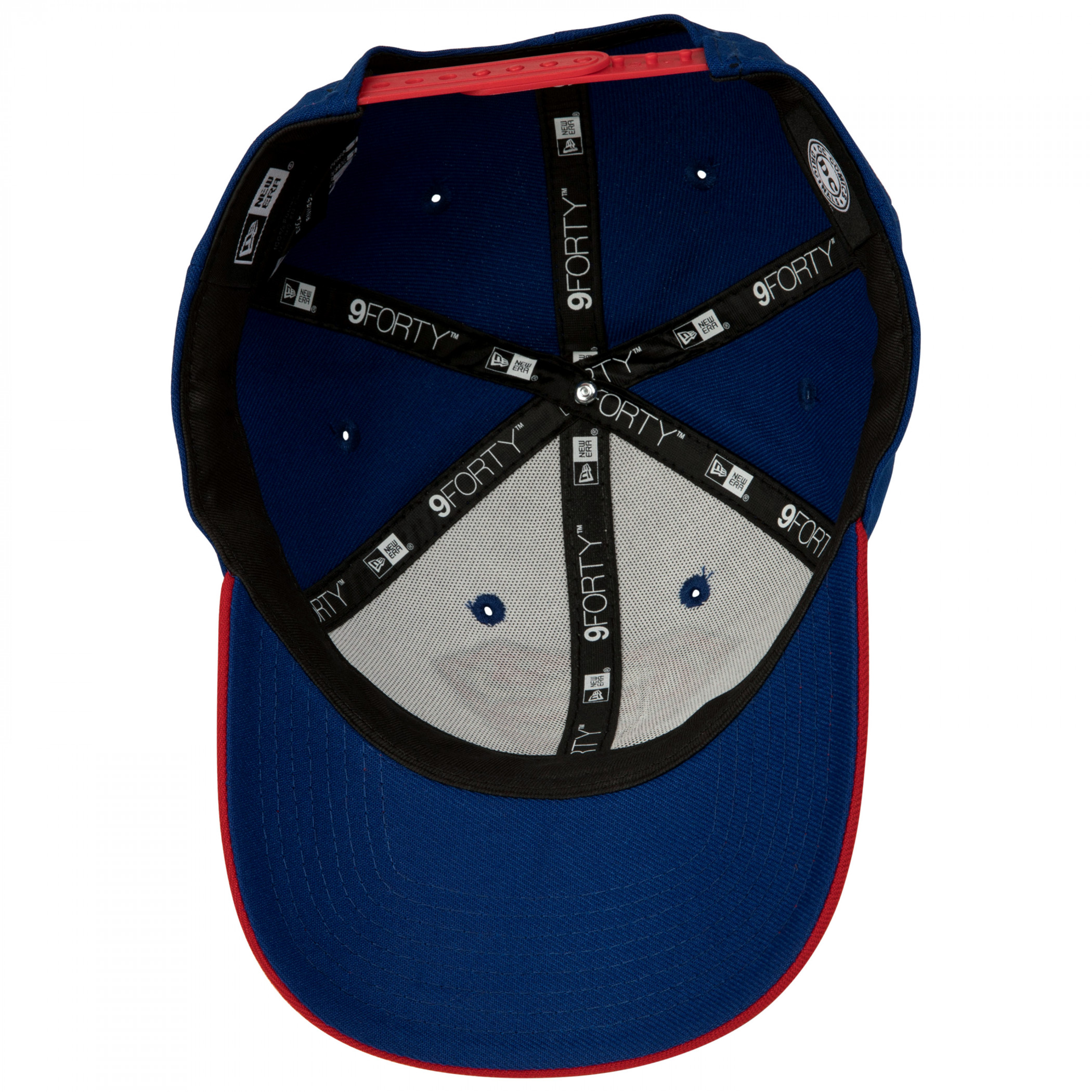 Superman Logo Red White and Blue New Era 9Forty Adjustable Hat